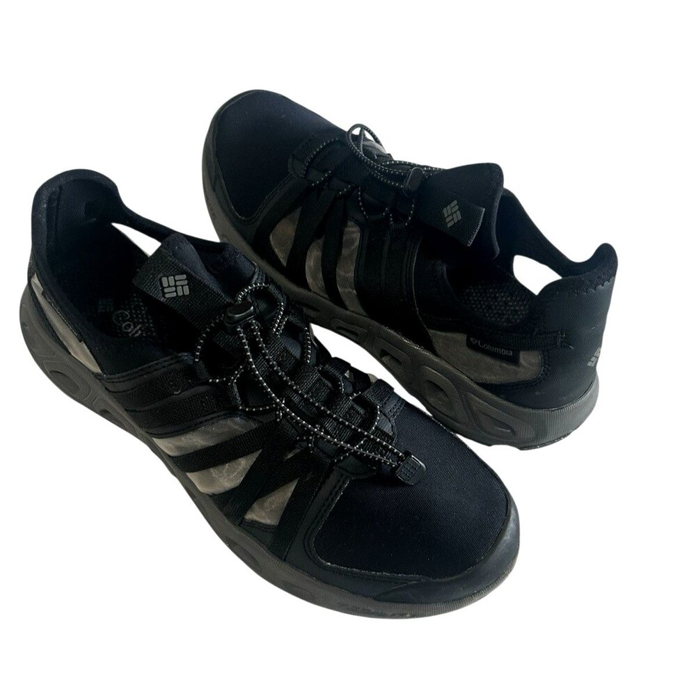 Columbia Okolona Tech Lite  Black Gray Hiking Water Shoes Mens Size 10 - Picture 3 of 14